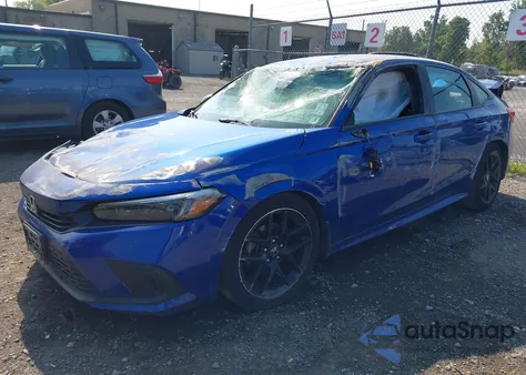 2022 Honda Civic Sedan Sport from USA, damaged, VIN 2HGFE2F53NH580861